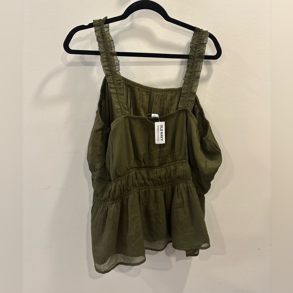 Old Navy Green Tank Top - Picture 3 of 4